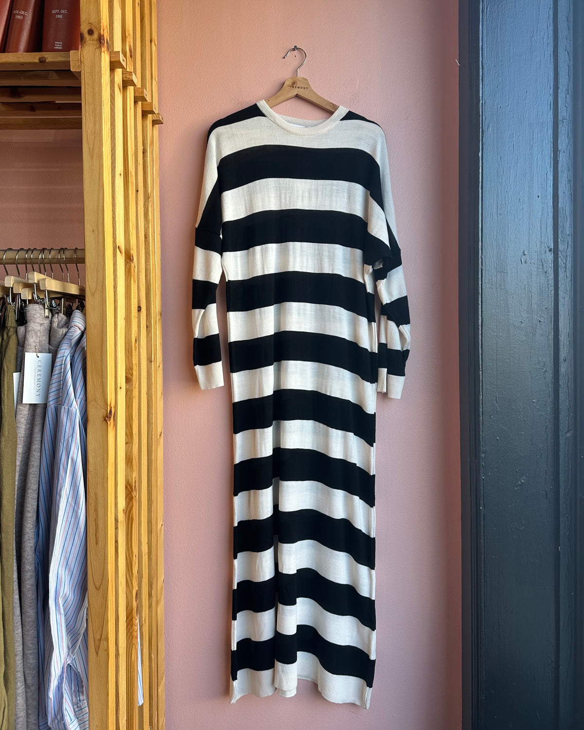 Ester Knit Striped Dress