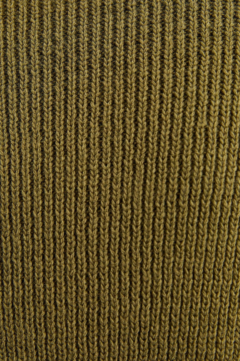 GOLD BUTTON KNIT CARDIGAN / One Size
