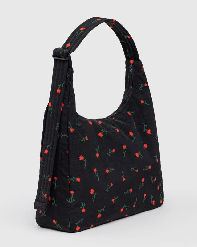 Nylon Shoulder Bag / Painted Wildflower