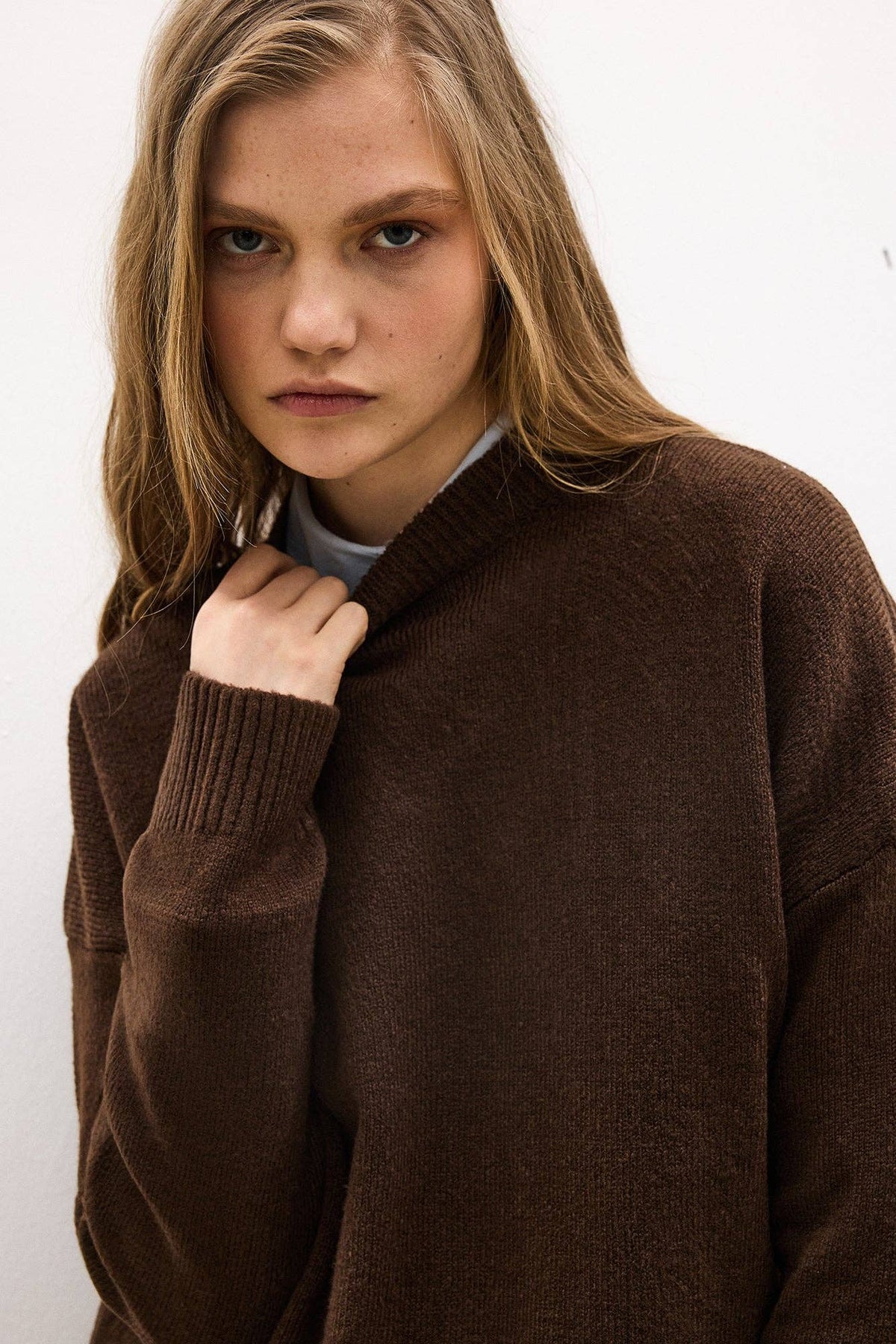 Chessy Sweater / Brown