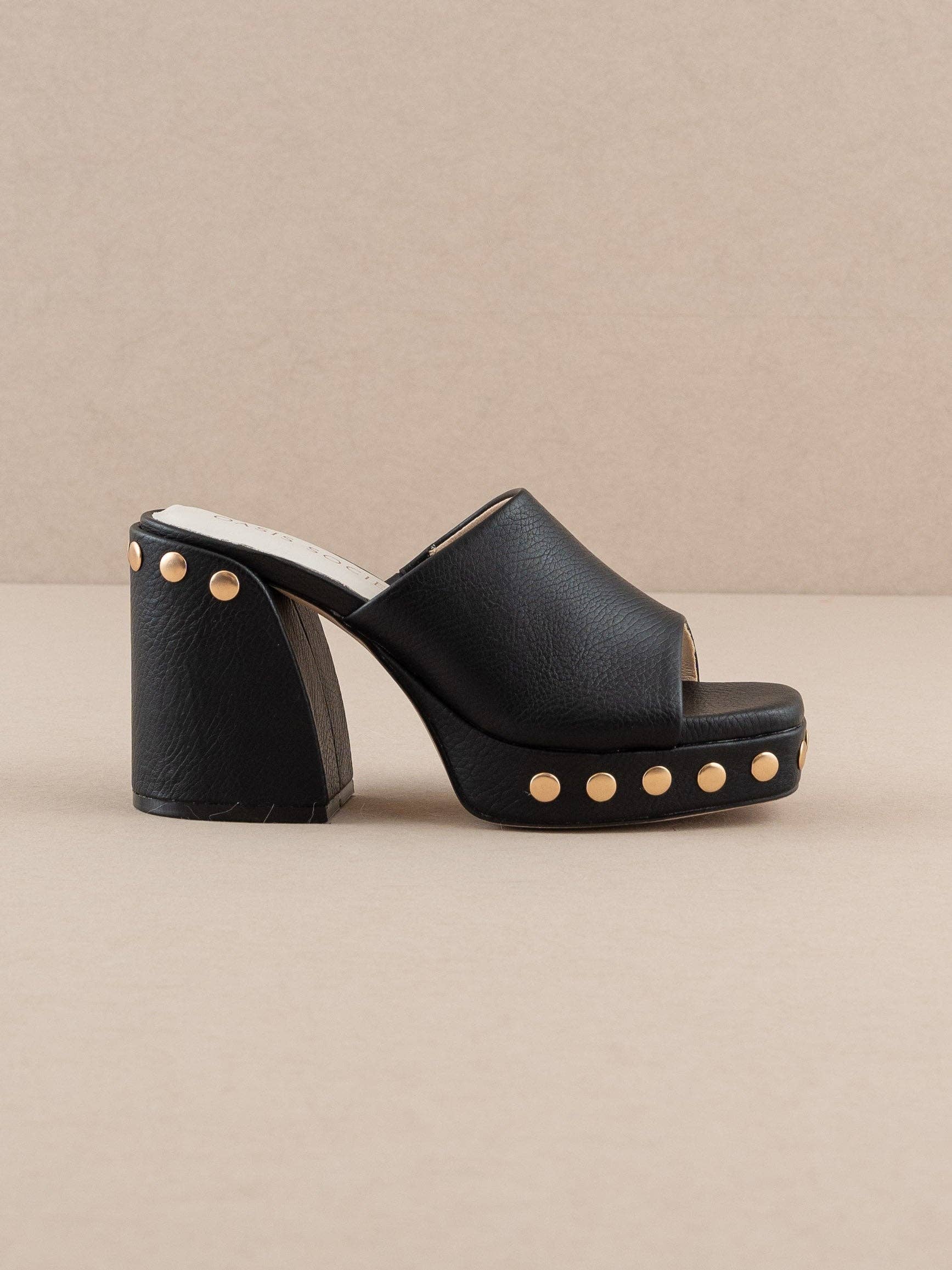 Leona Studded Platform Heel