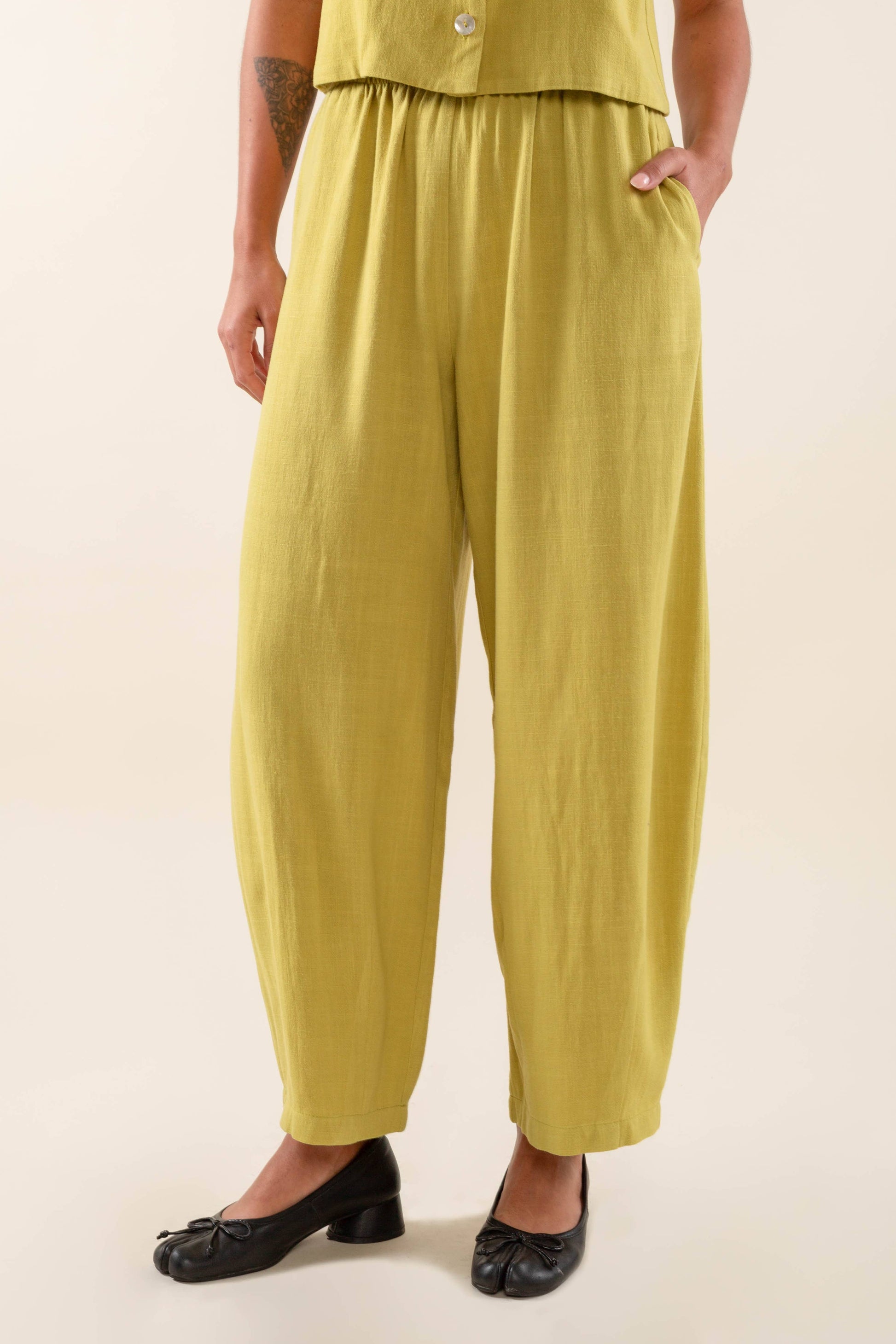 Linen Lantern Pant