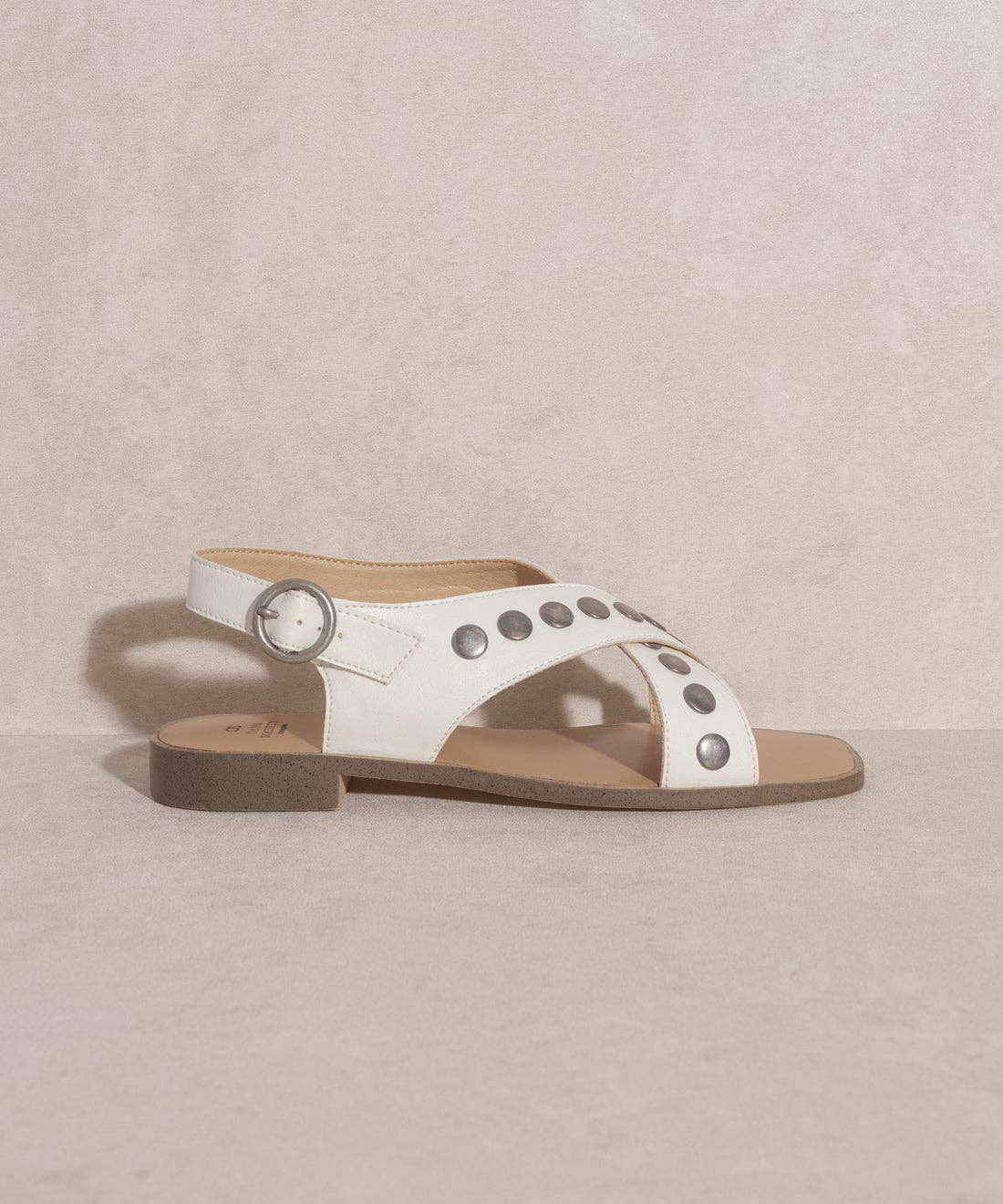 The Kylie Sandal in White