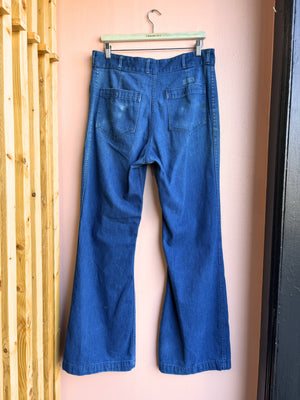 Vintage USN Seafarer Jeans / Sz 34