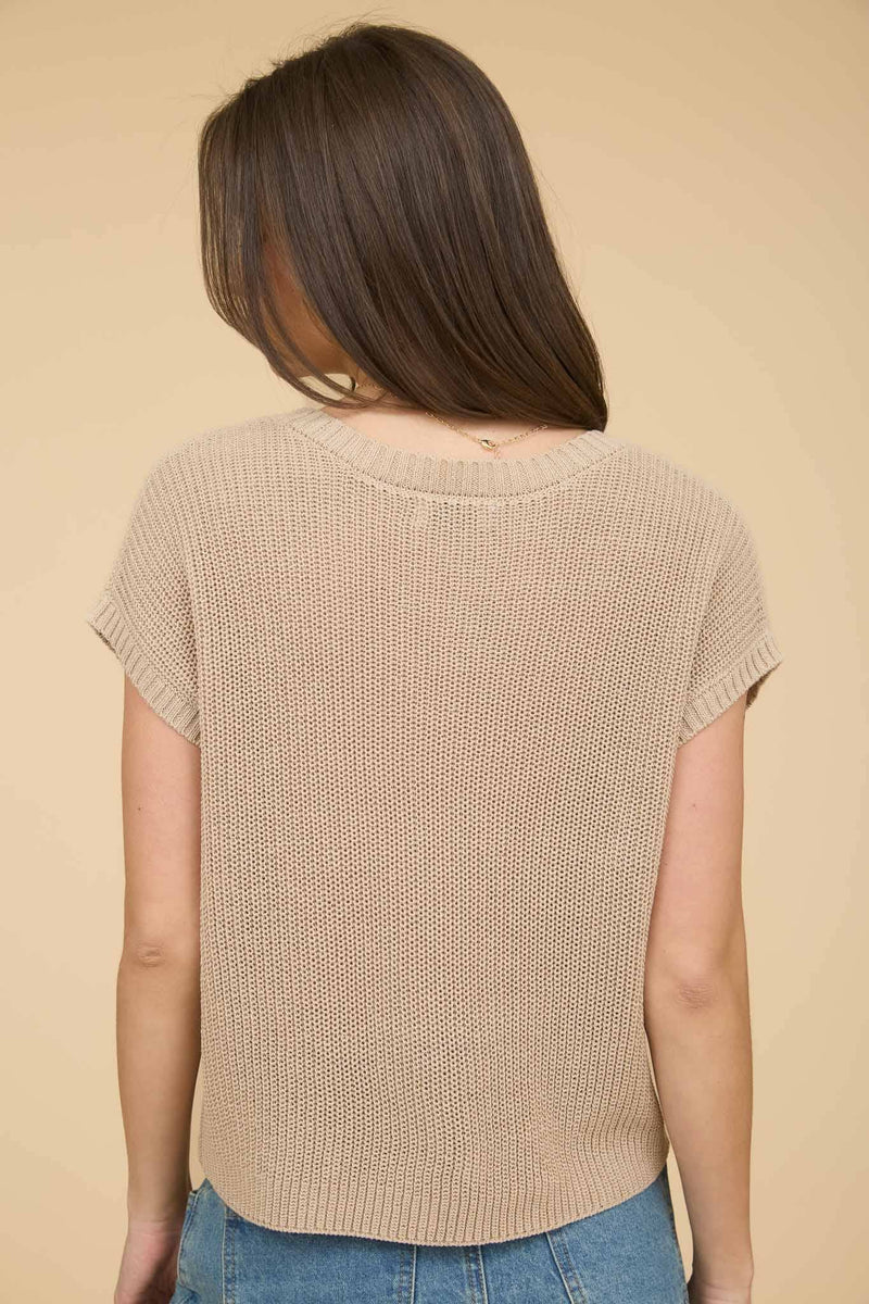 Kathleen Sweater / Wheat