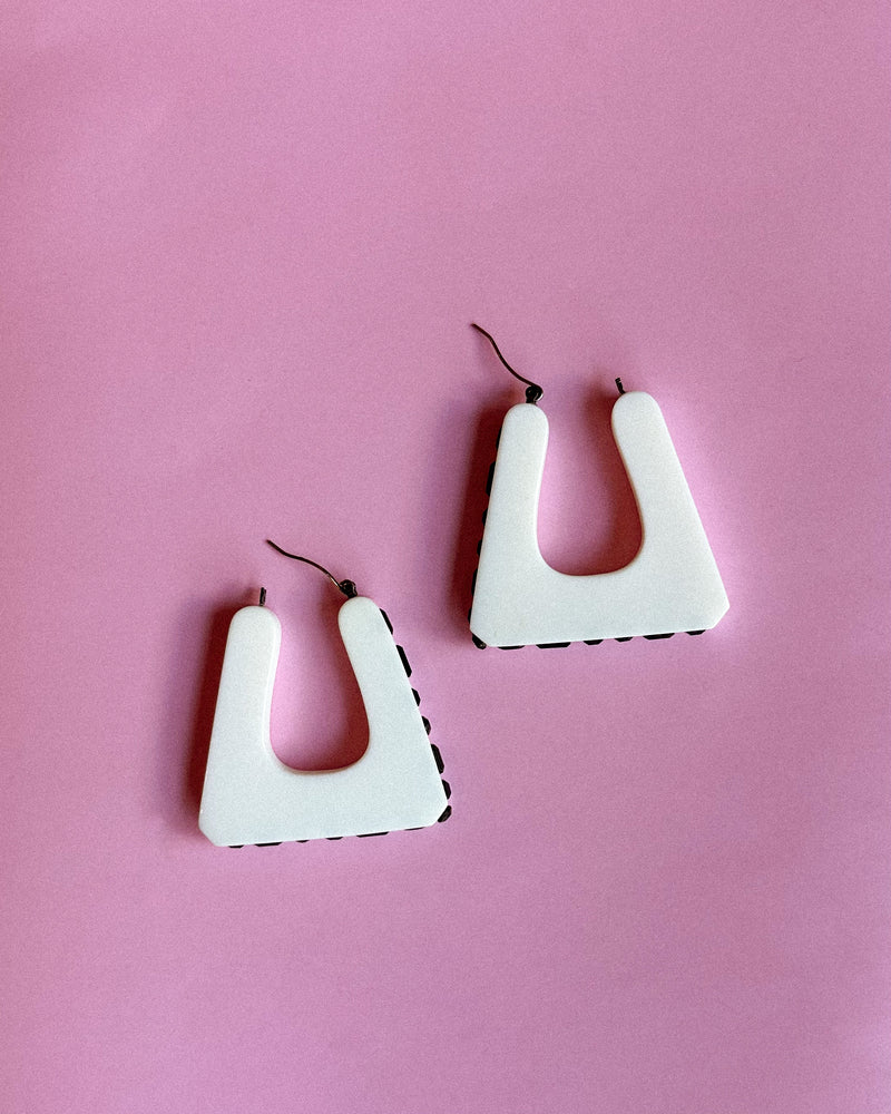 Retro Triangle Earrings