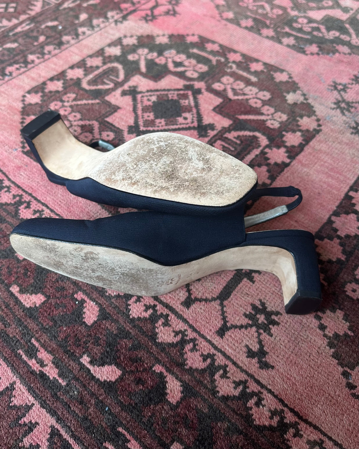 Saks Fifth Ave Slingback Heels / 8.5