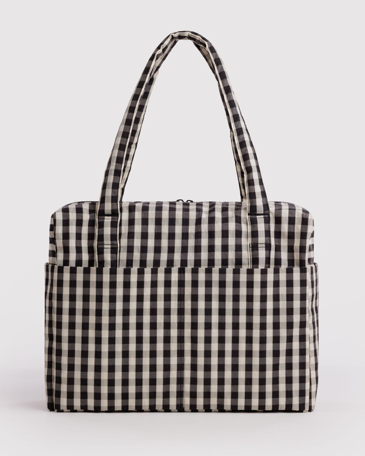 Cloud Carry-On - Black and Cream Gingham