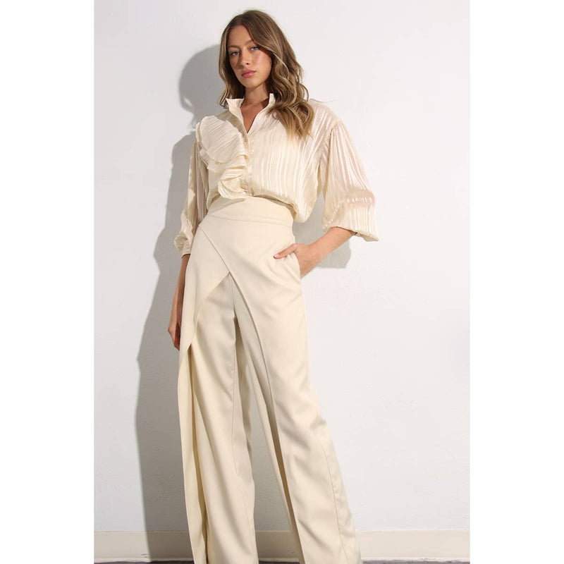 Lysette Back Tie Flyaway Pants