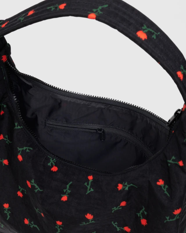 Nylon Shoulder Bag / Painted Wildflower