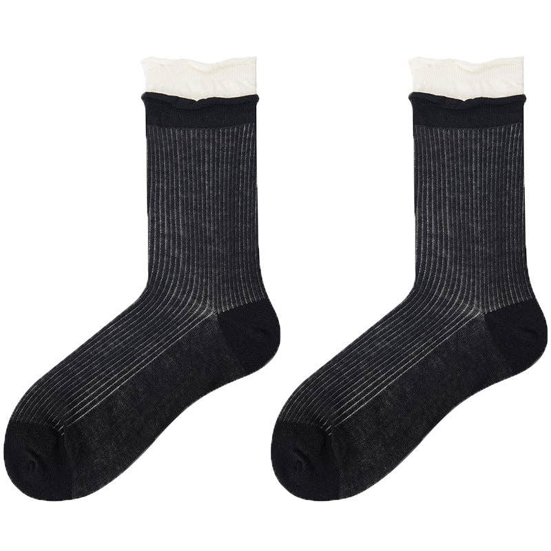 Estelle Cotton Blend Socks / Various Colors