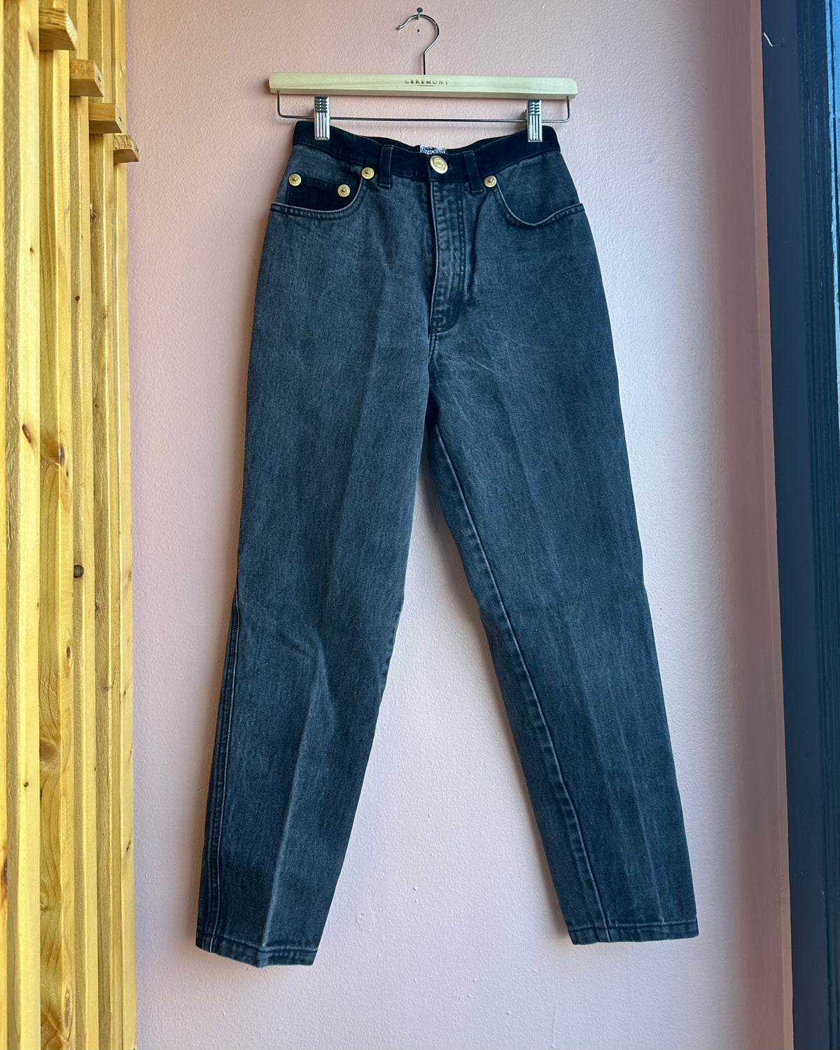 Moschino Black Jeans / SZ 25