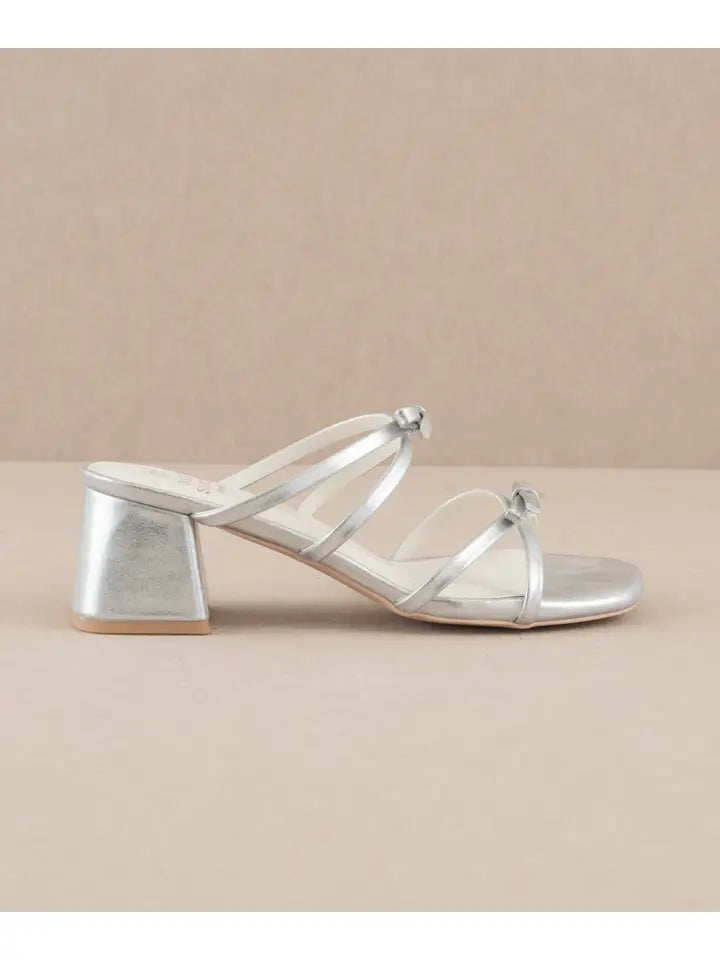 Maci Heels / Silver