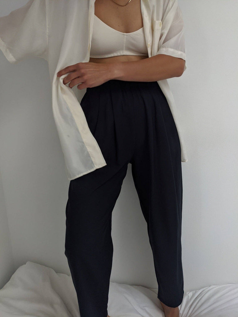 Lena Raw Silk Pant