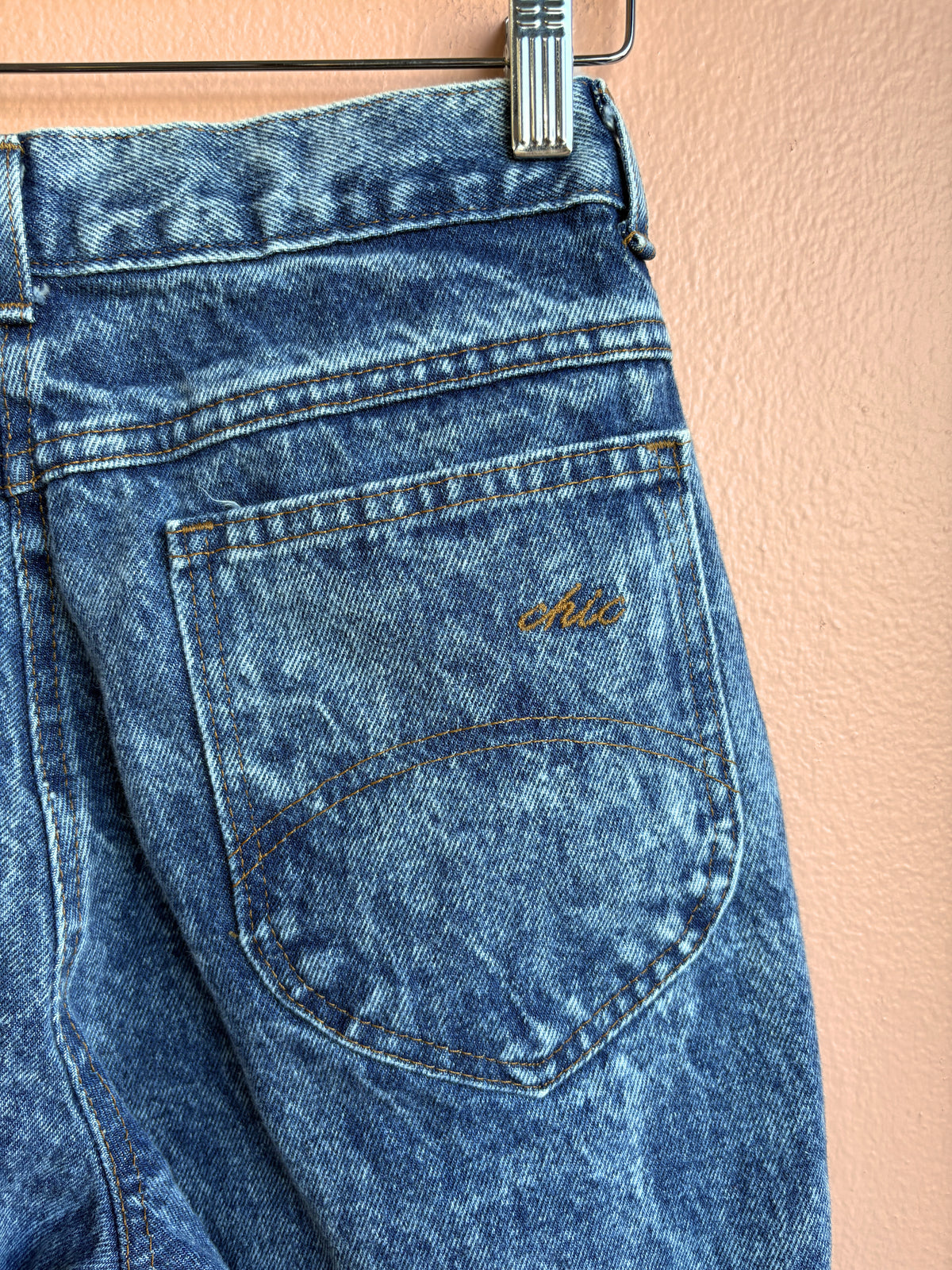 Vintage Chic Acid Wash Jeans / 12P