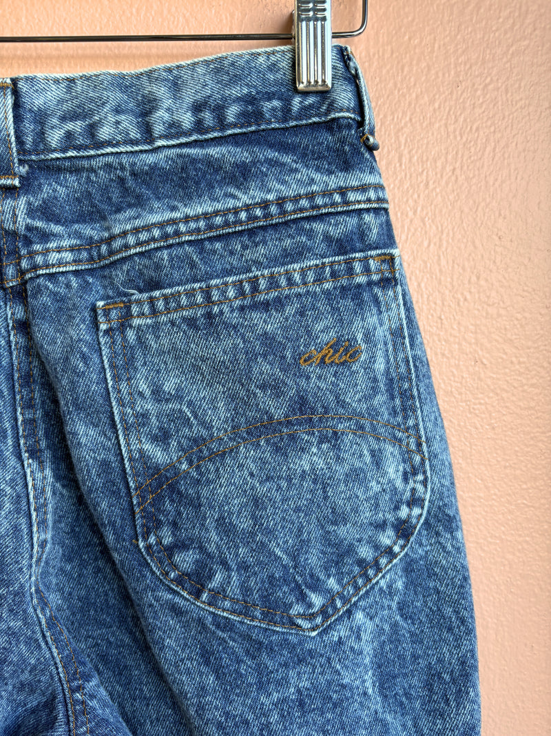 Vintage Chic Acid Wash Jeans / 12P