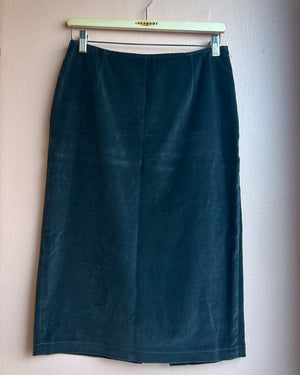Moschino Velvet Skirt / Size 10