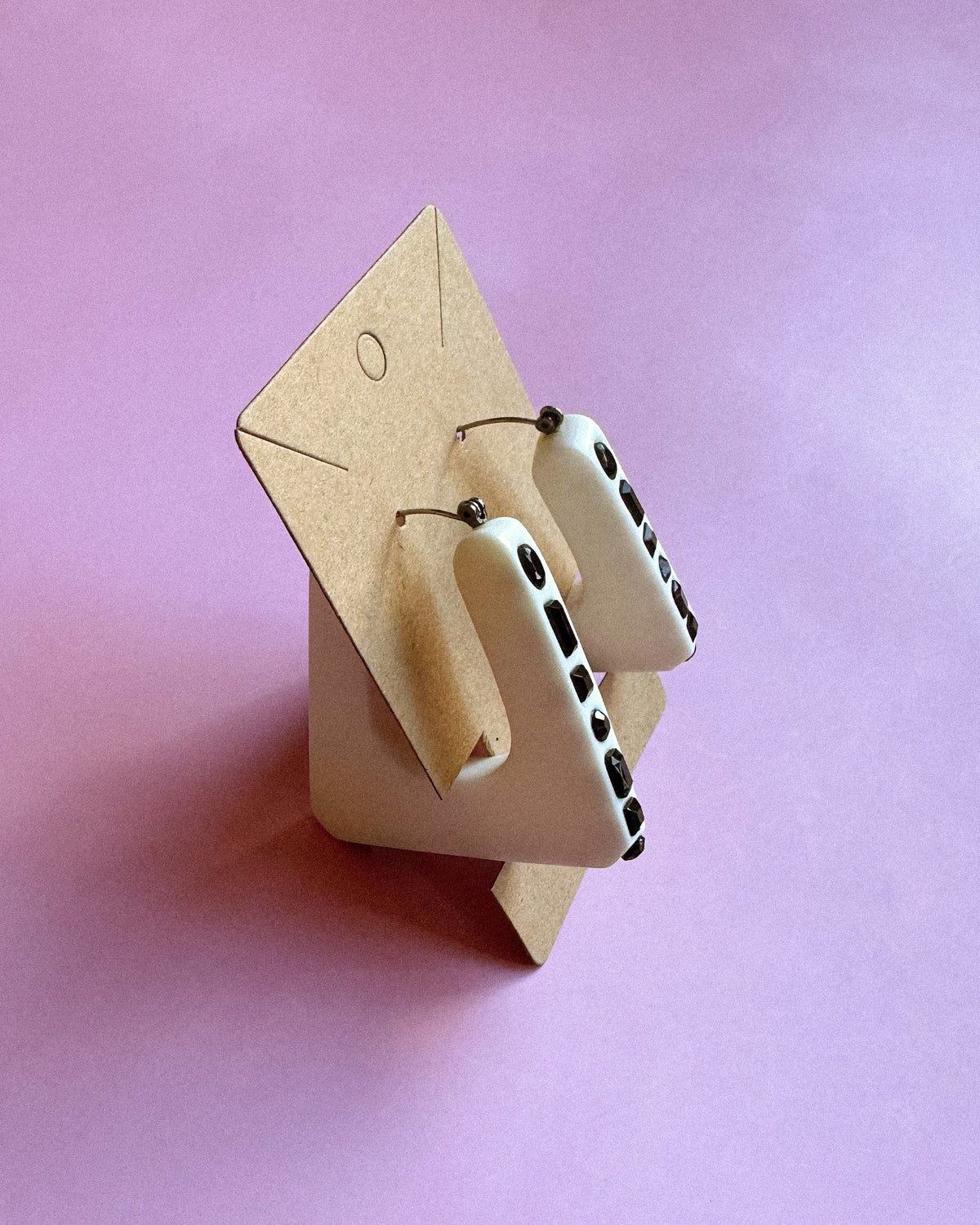 Retro Triangle Earrings