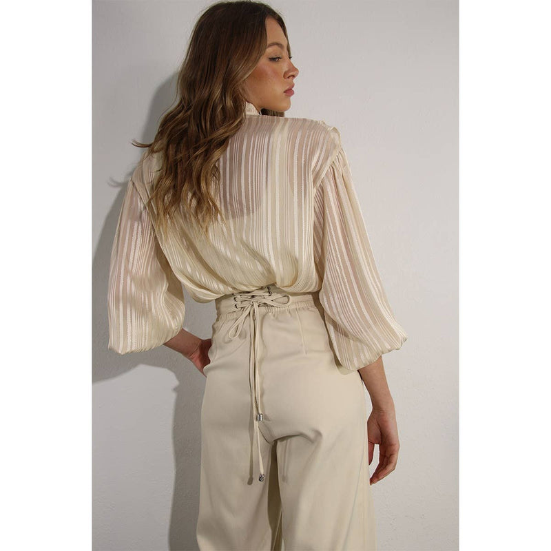 Arena Ruffle Blouse