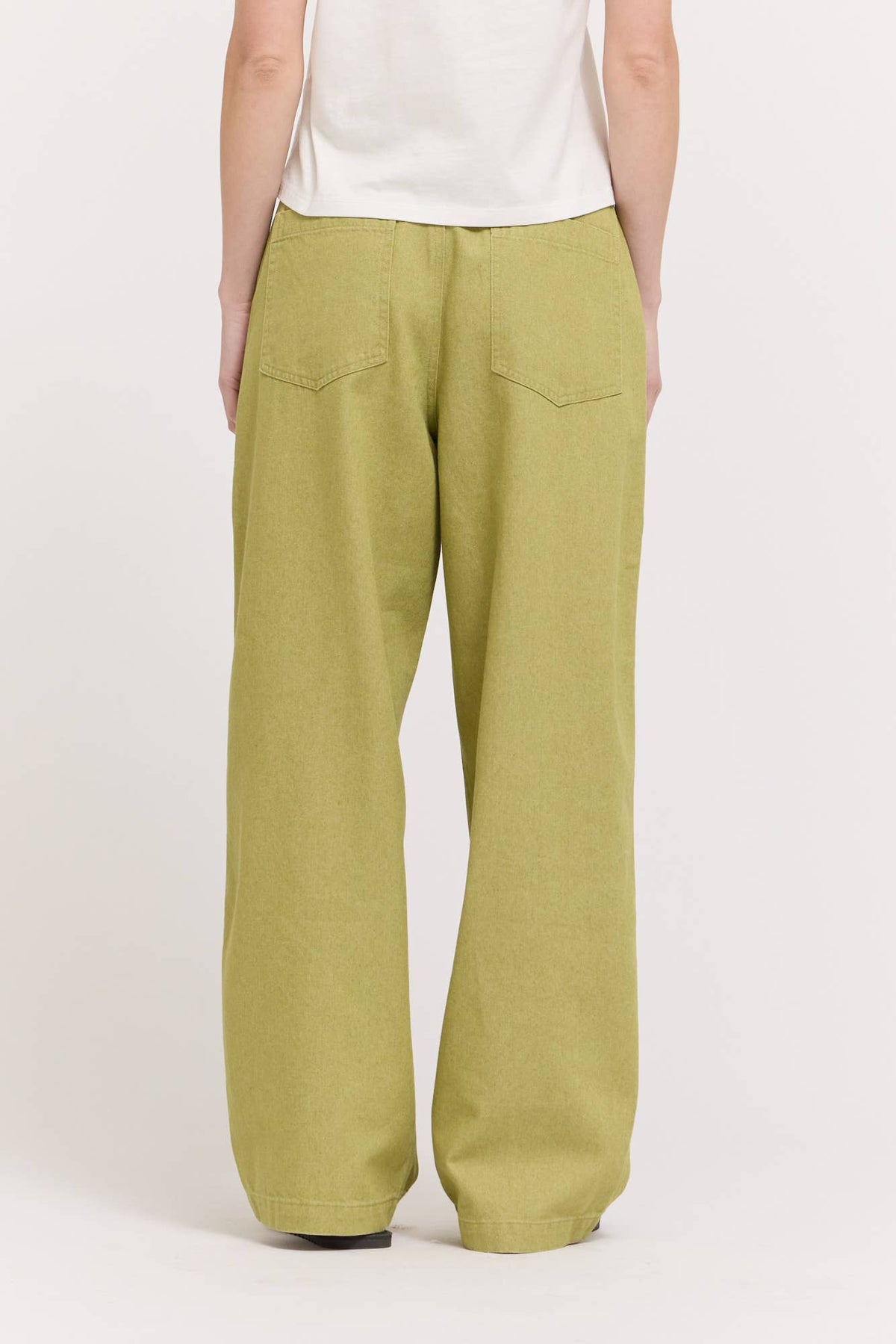 Zeit Denim Pants in Moss