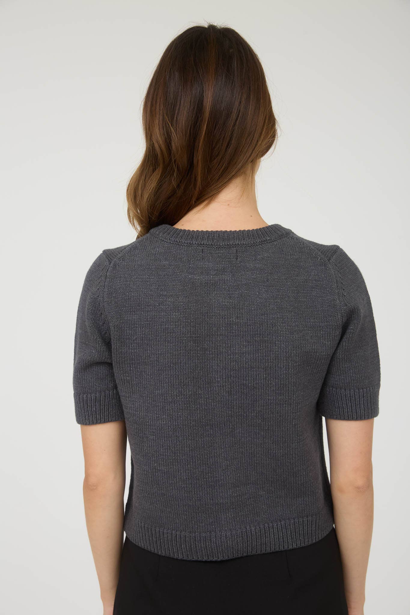 Angeline Cardigan / Charcoal