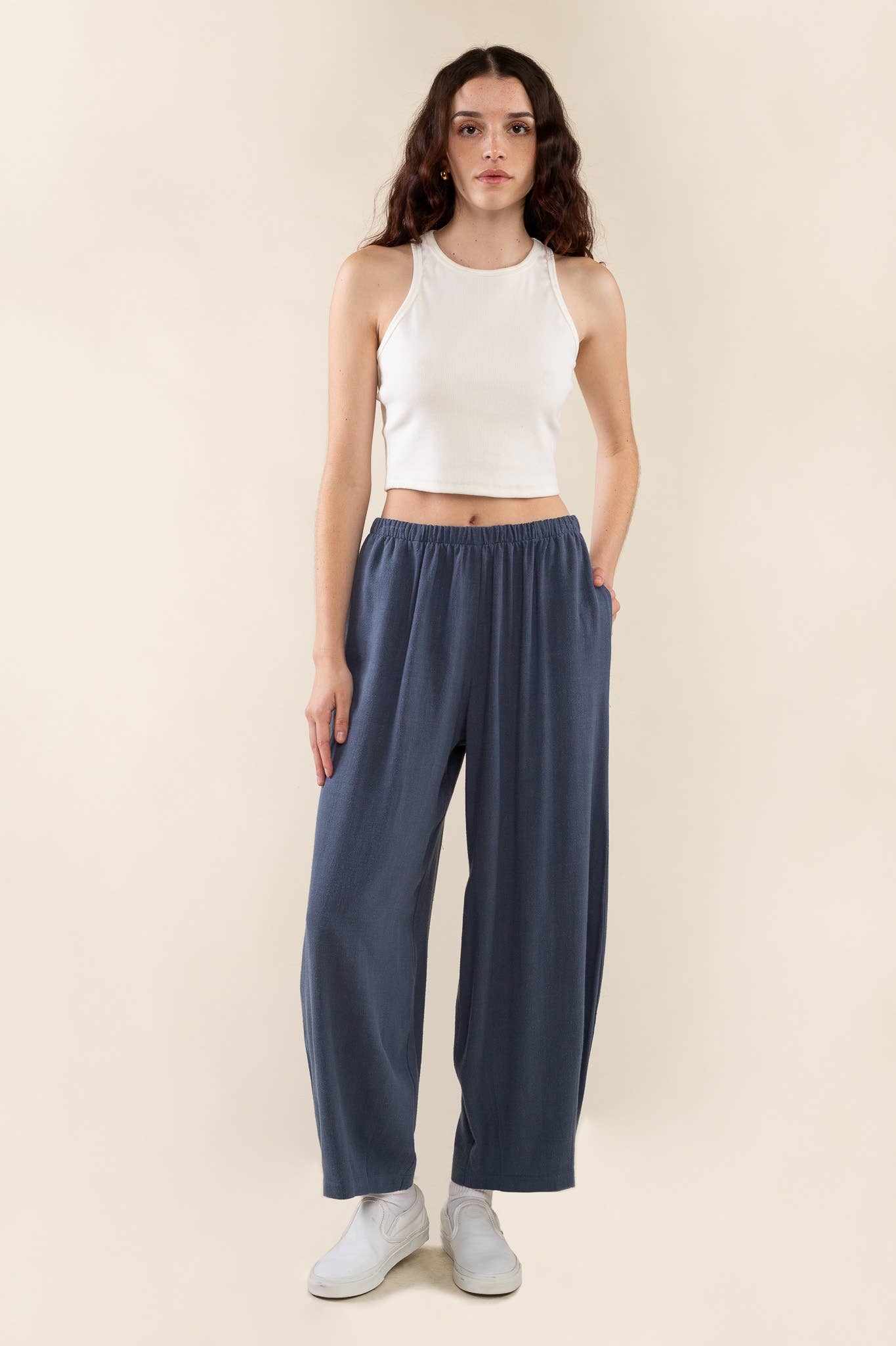 Linen Lantern Pant