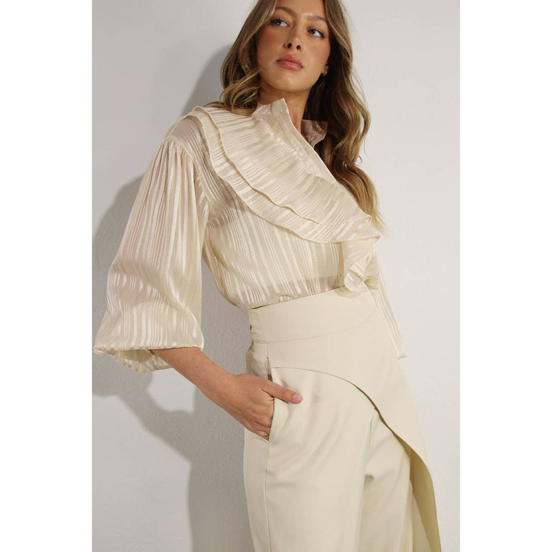 Arena Ruffle Blouse