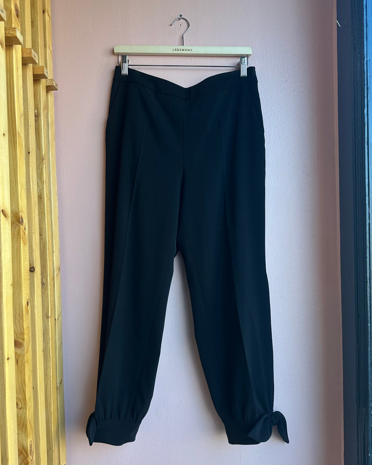 Boutique Moschino Bow Trousers / SZ 10