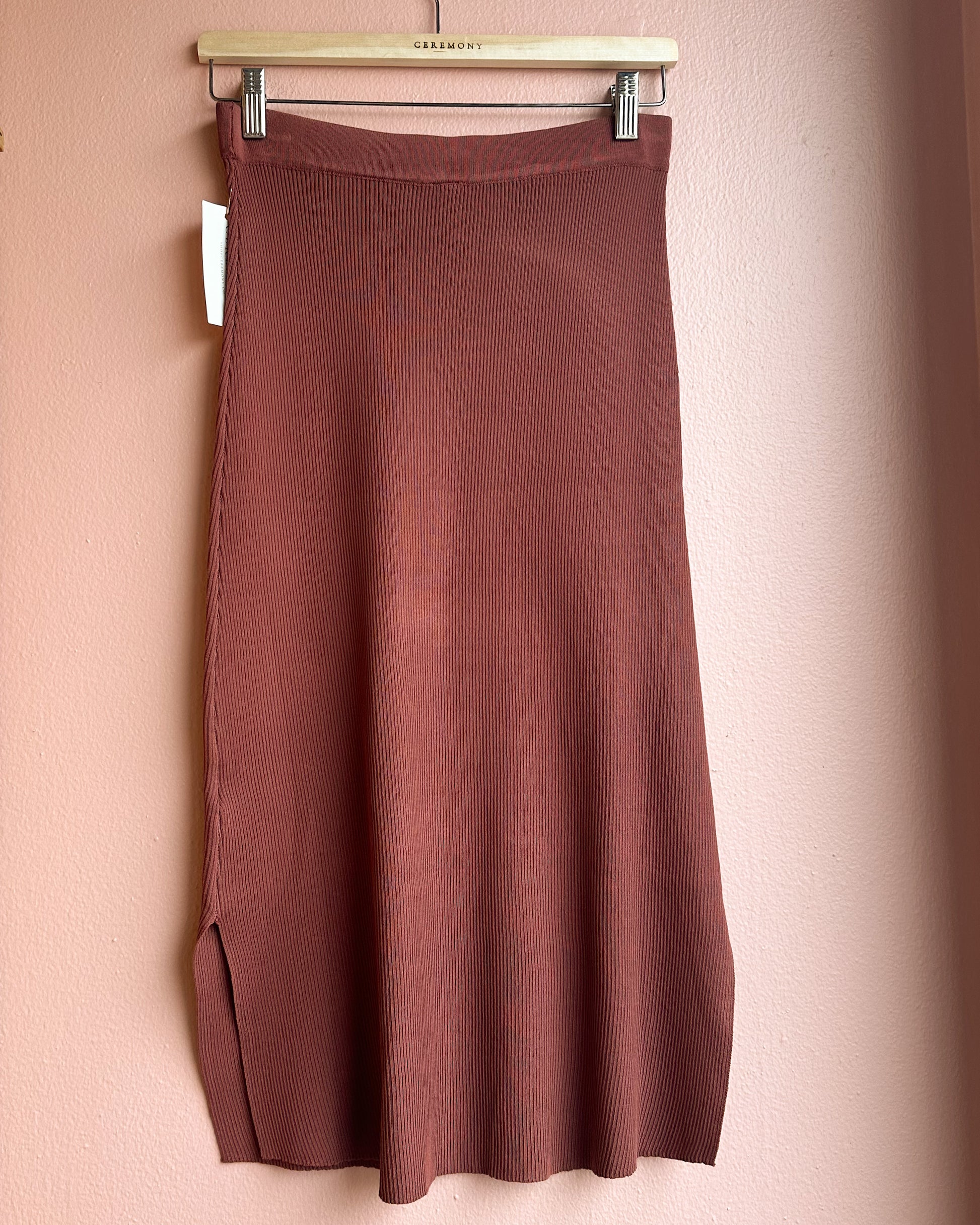 Sienna Ribbed Skirt