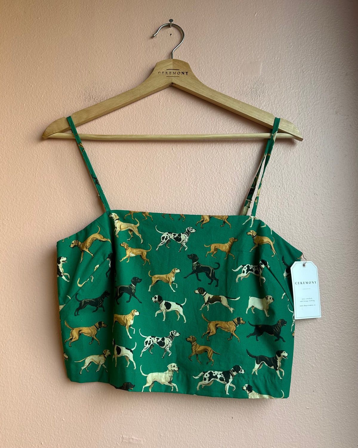 Maeve Straight-Neck Crop Tank / XS