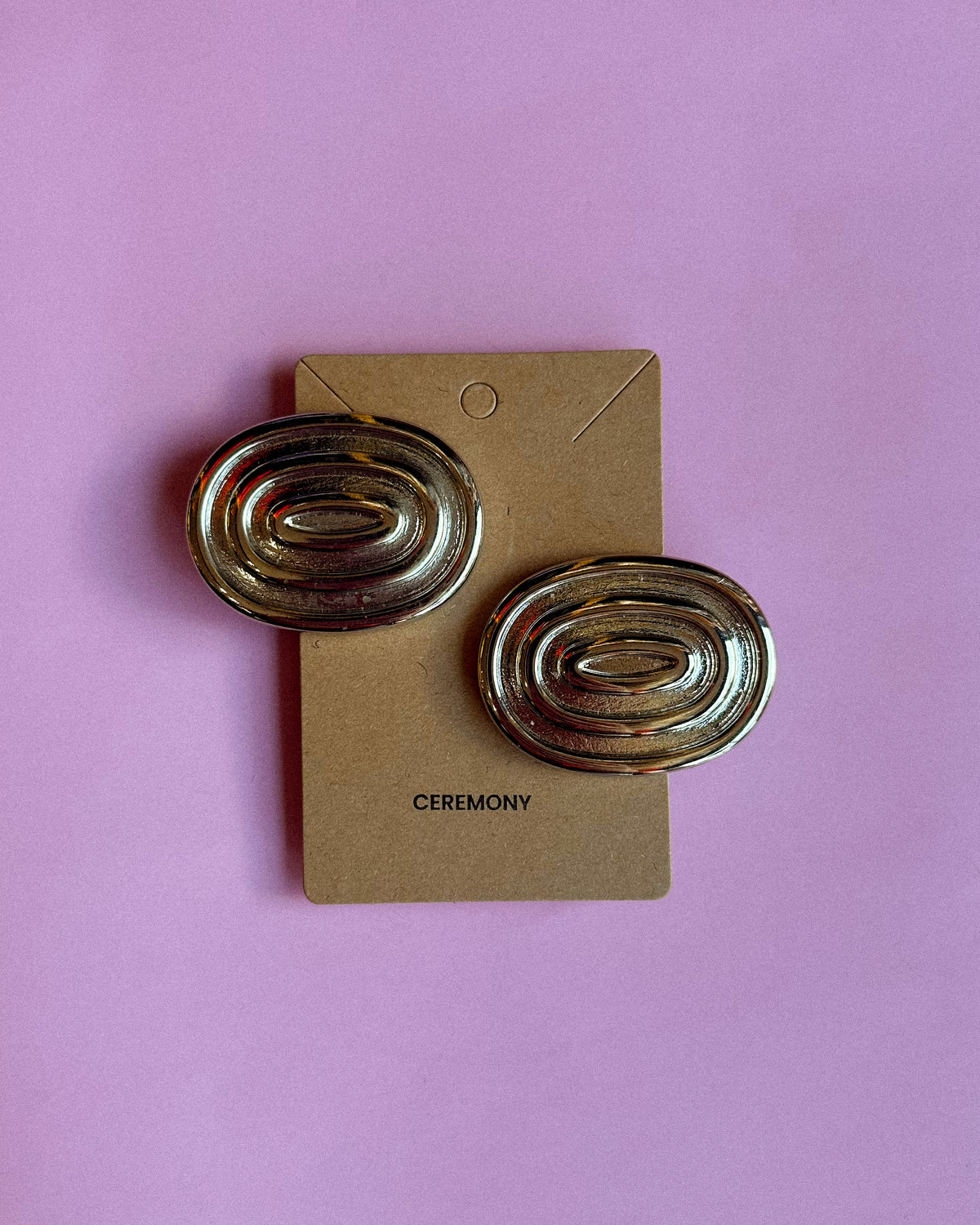 Vintage Circle Earrings