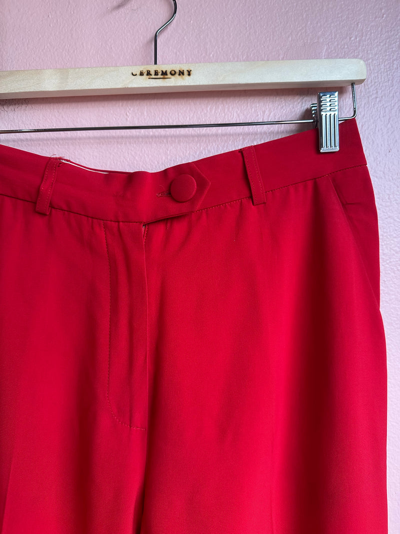 Moschino Couture Wide-Leg Pants / Sz US 12/IT 46