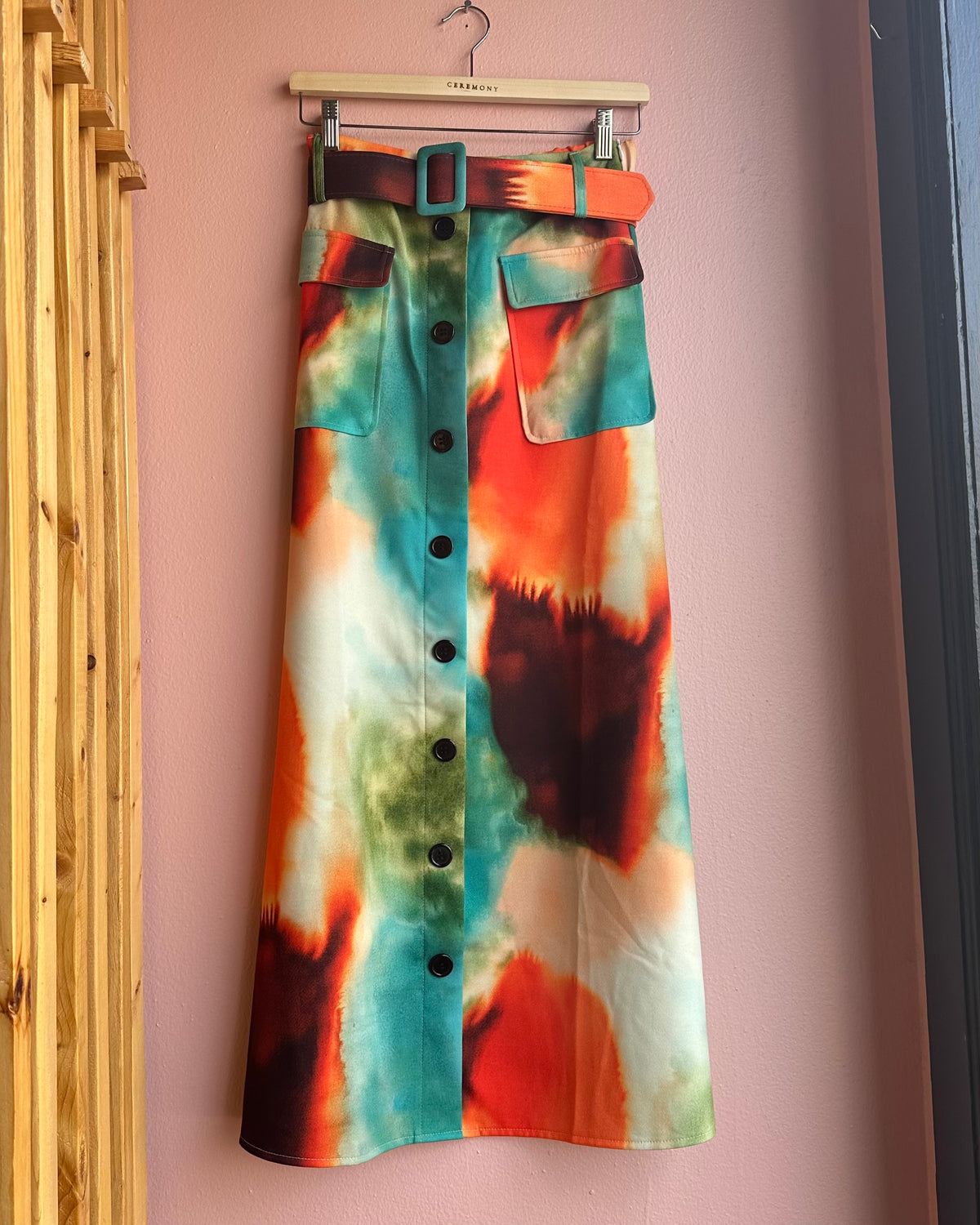 Tati Printed Skirt with Pockets