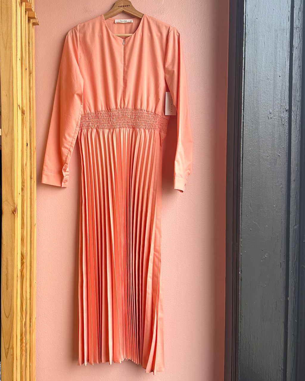 Leora Pleated Dress