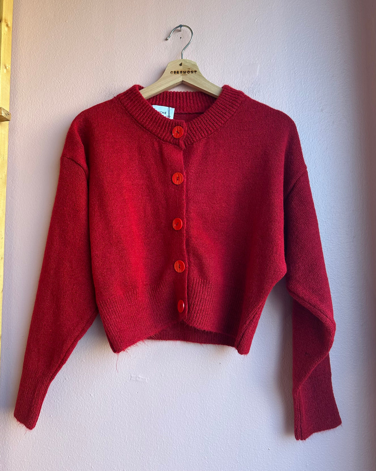 Nadine Cardigan / Cranberry