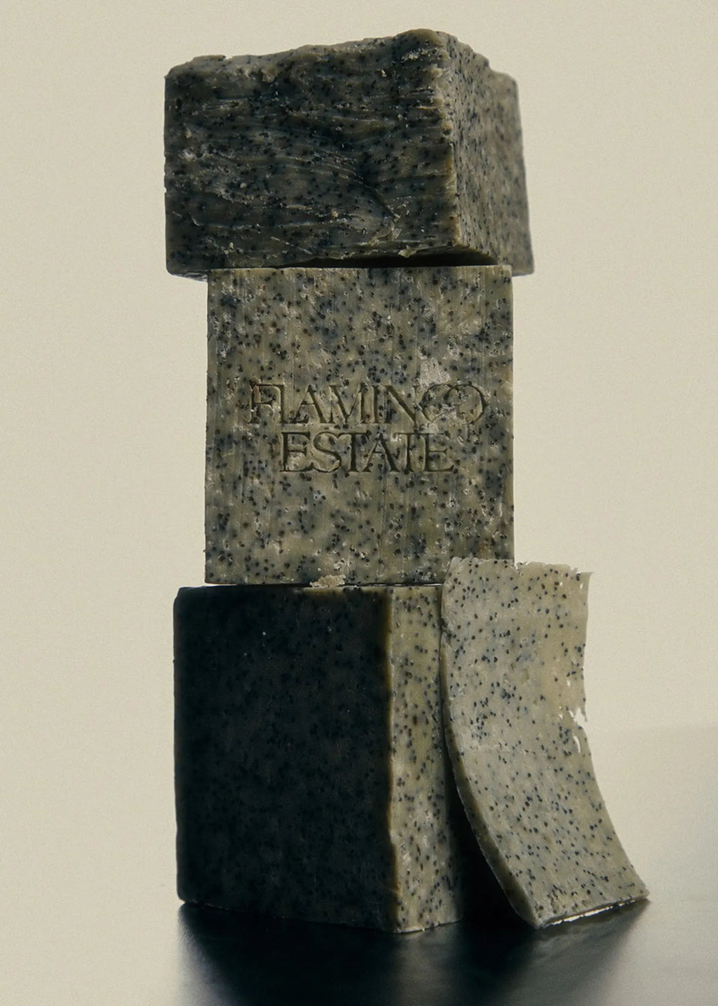 EXFOLIATING PEPPERMINT SOAP BRICK BY FLAMINGO ESTATE