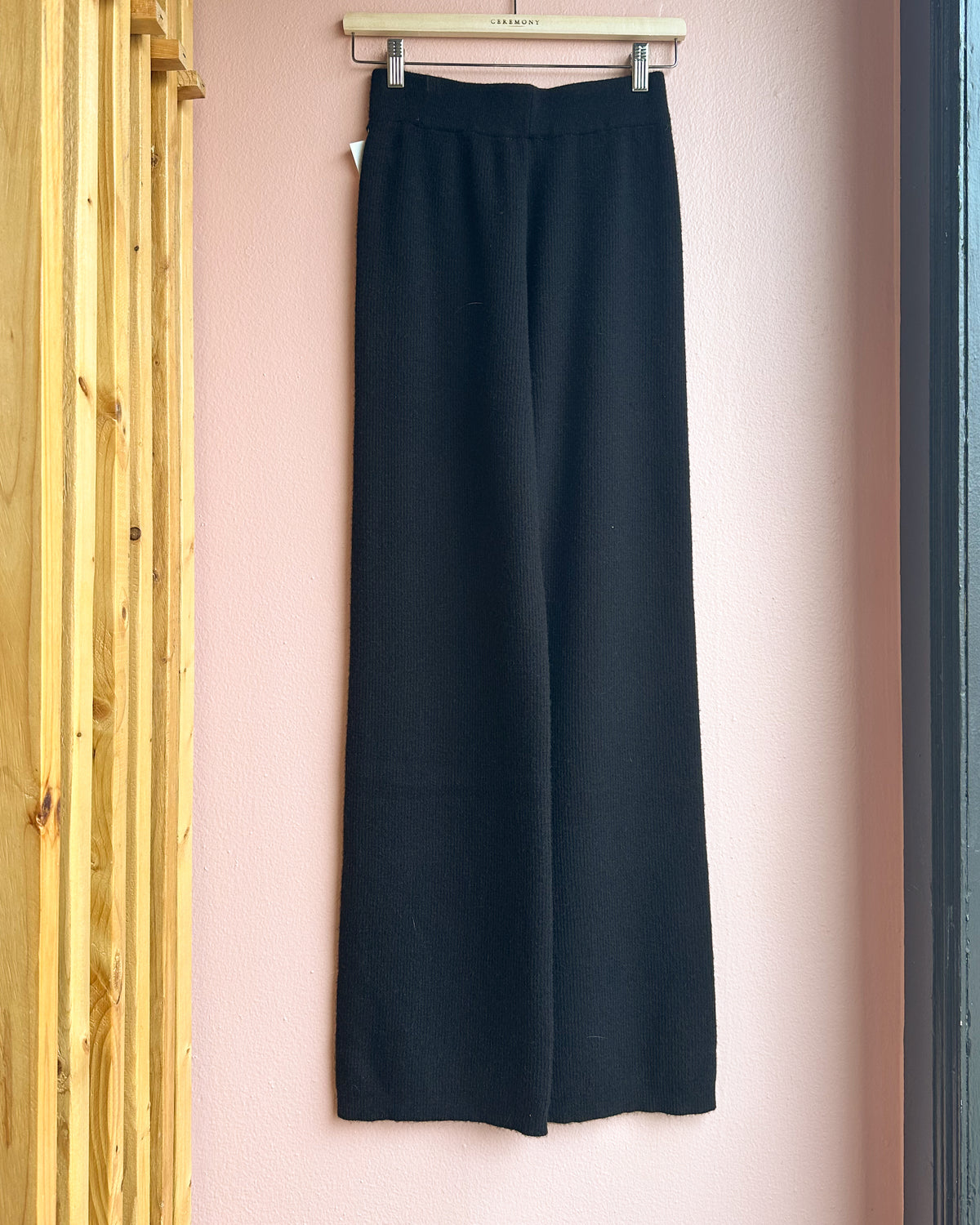 Kimi Knit Pants in Black
