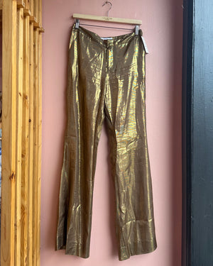 Derek Lam 10 Crosby Gold Trouser