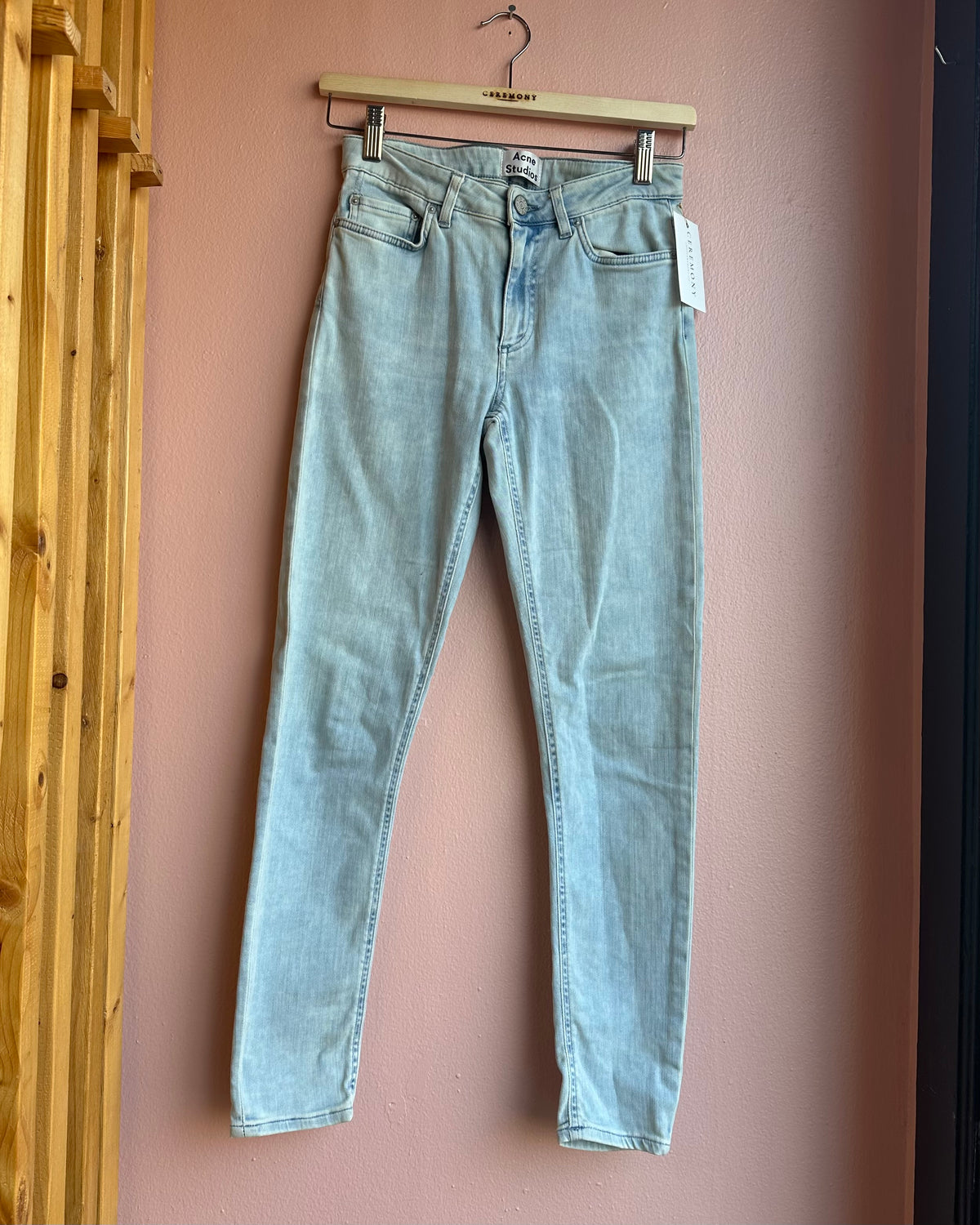 ACNE Studios Mid-Rise Skinny Jeans / Size 26