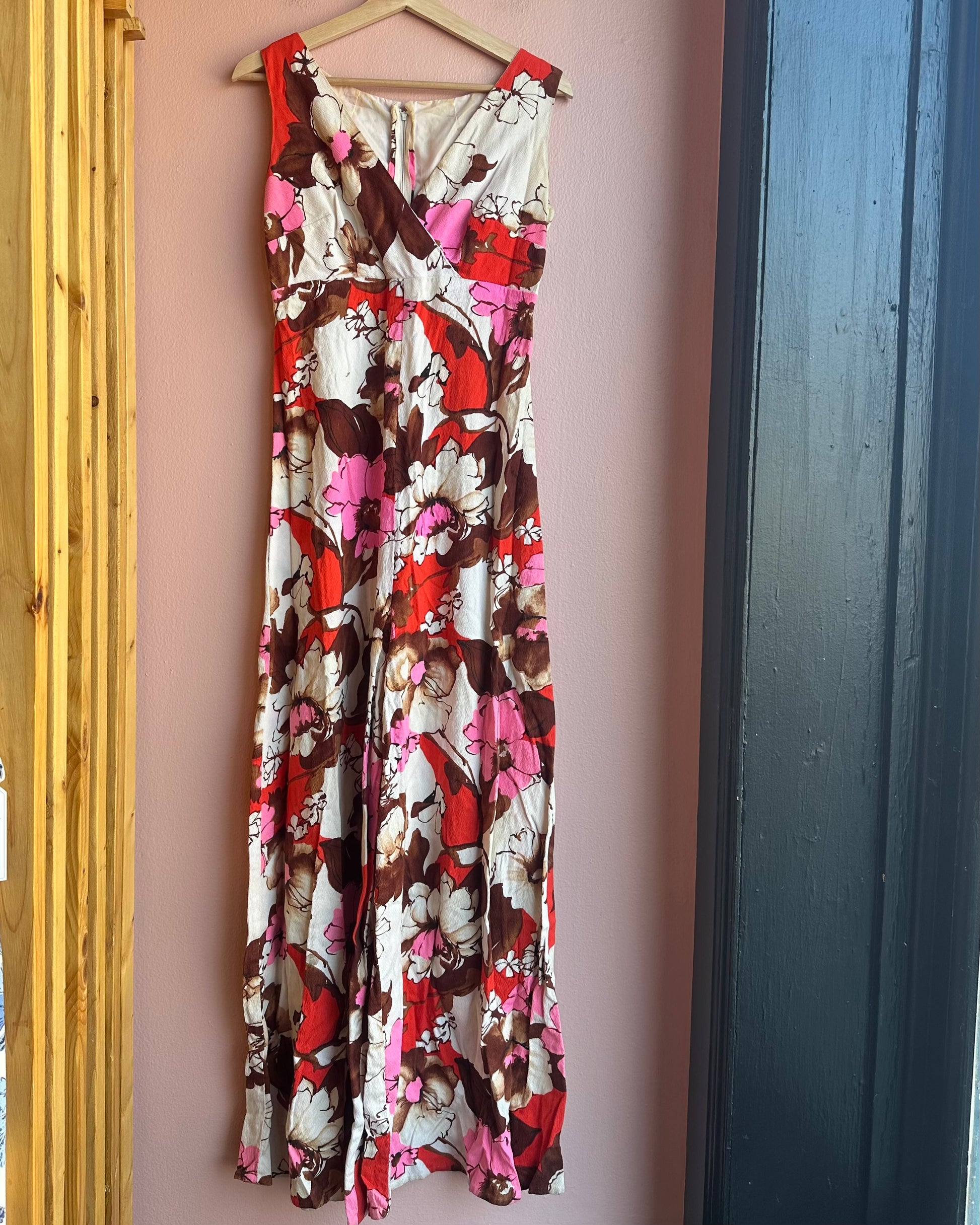 Vintage Floral Jumpsuit