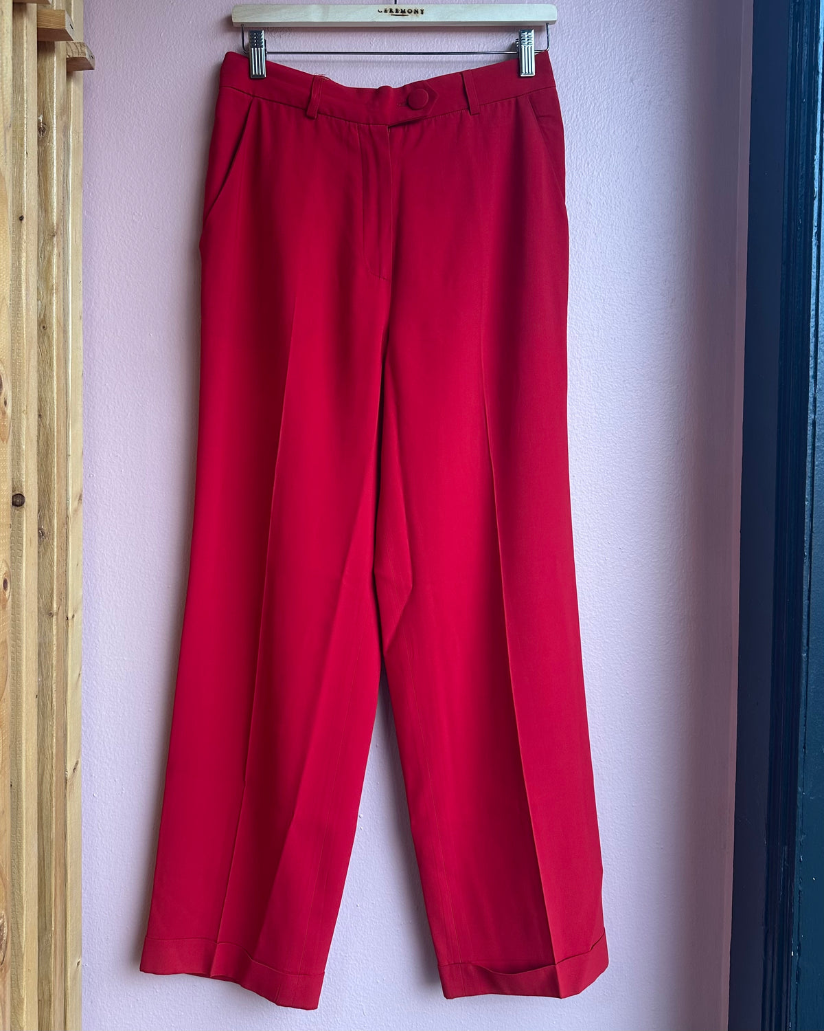 Moschino Couture Wide-Leg Pants / Sz US 12/IT 46
