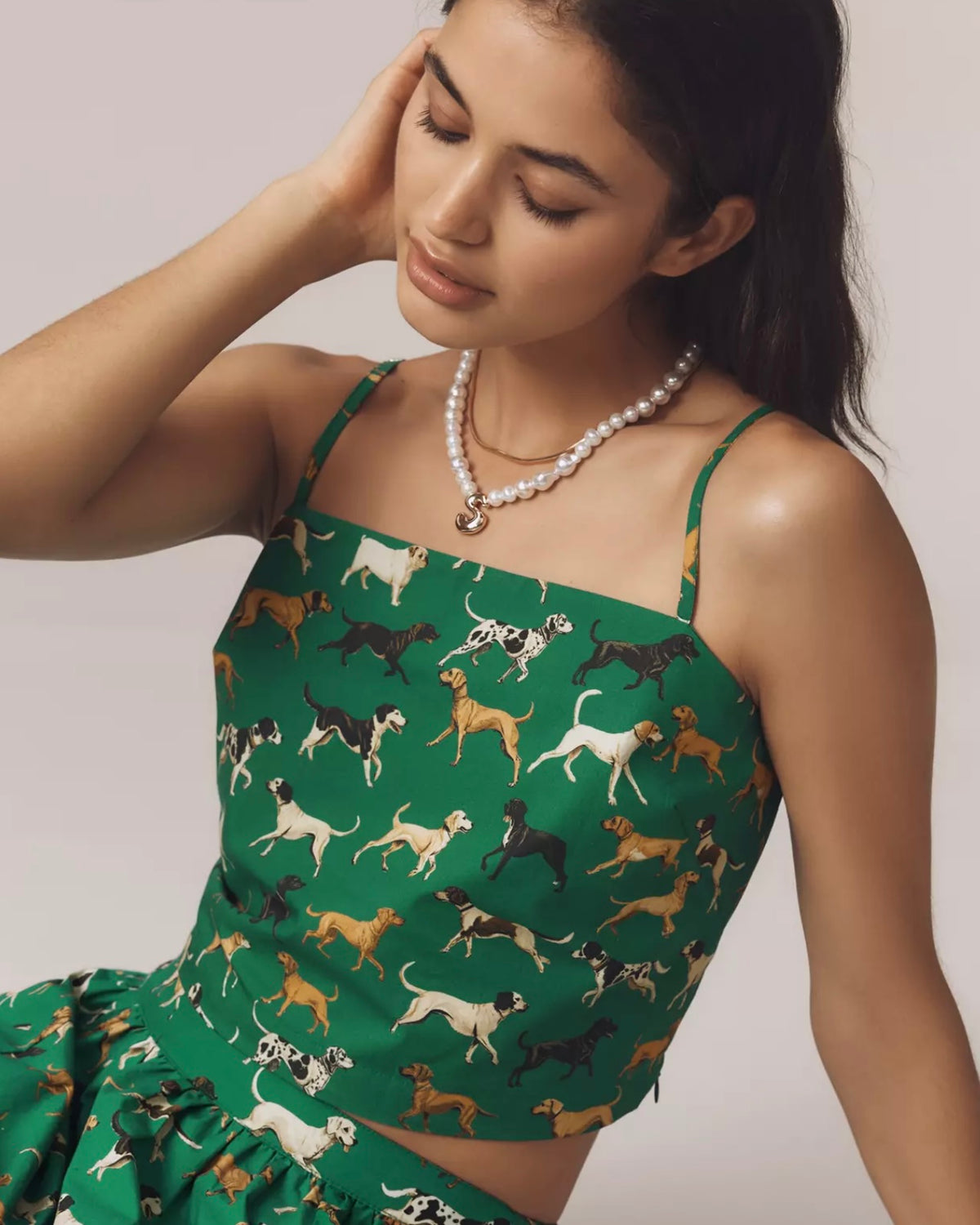 Maeve Straight-Neck Crop Tank / XS