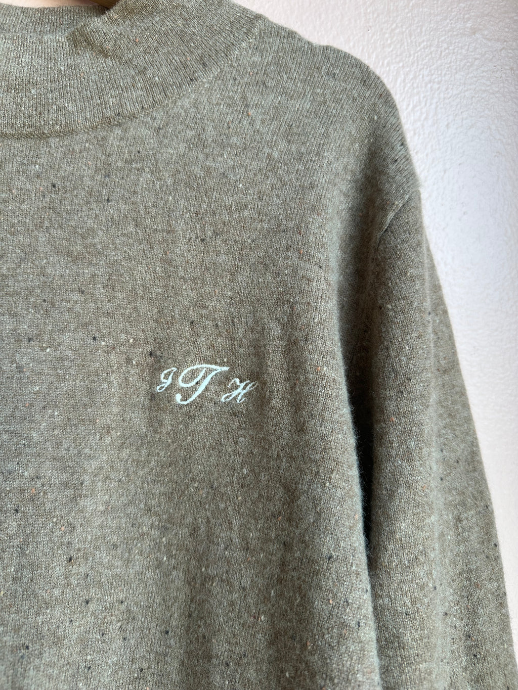 Lands End Monogram Sweater
