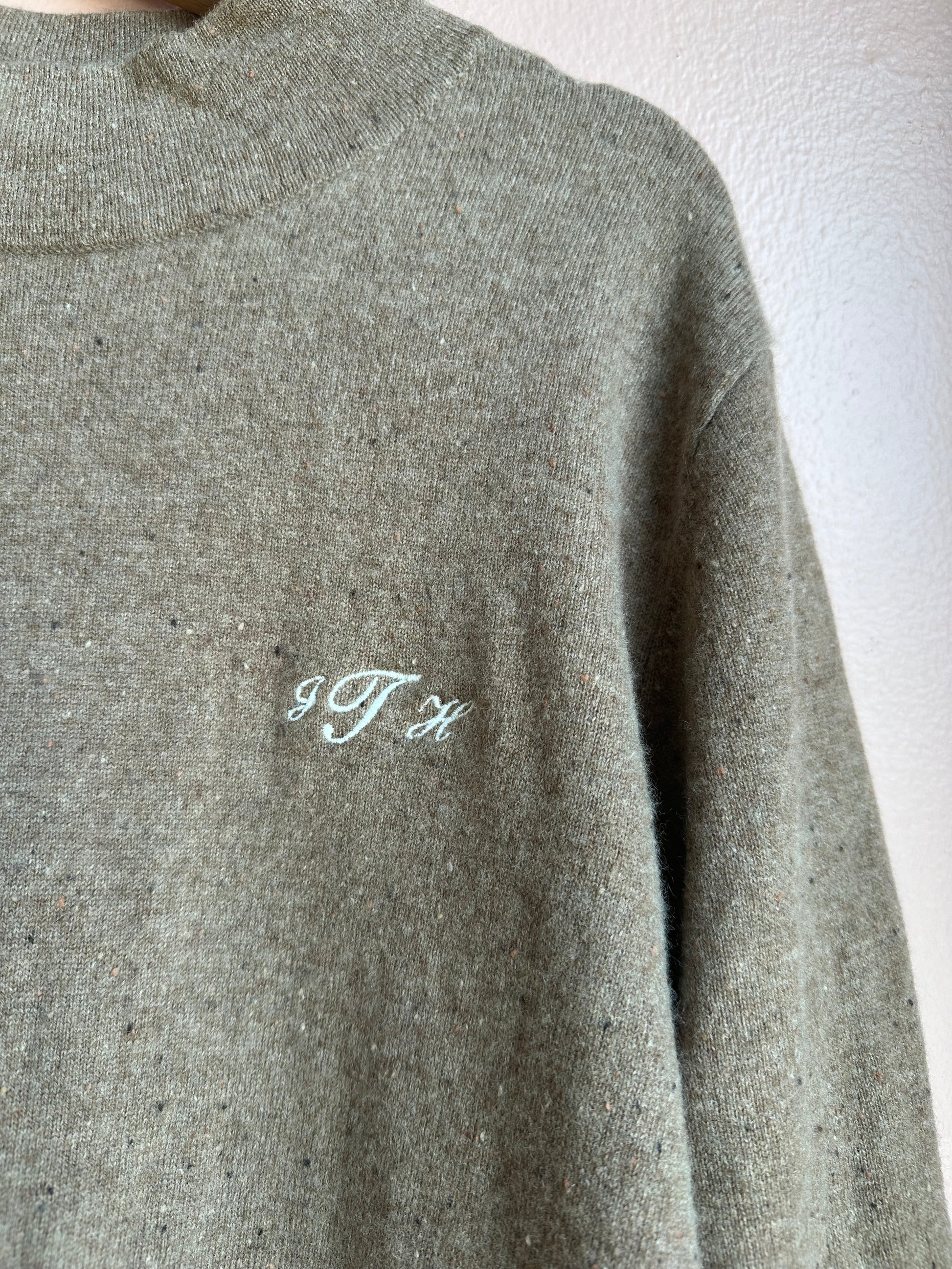 Lands End Monogram Sweater