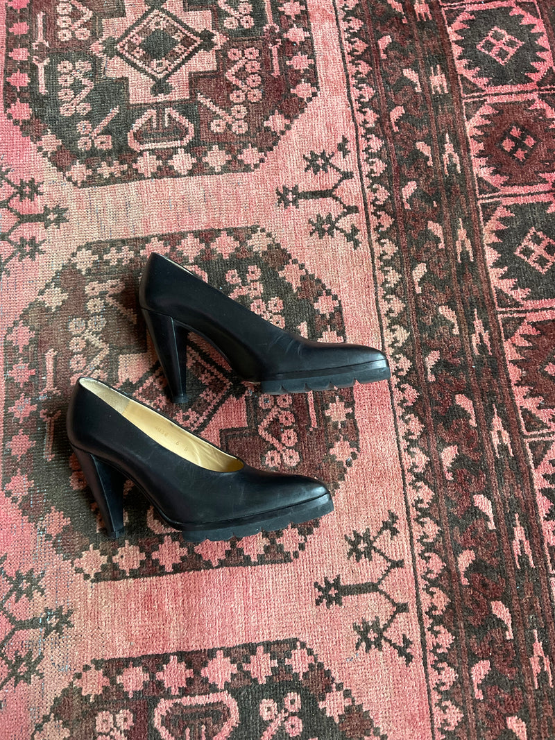 Walter Steiger Leather Pumps / Sz 6