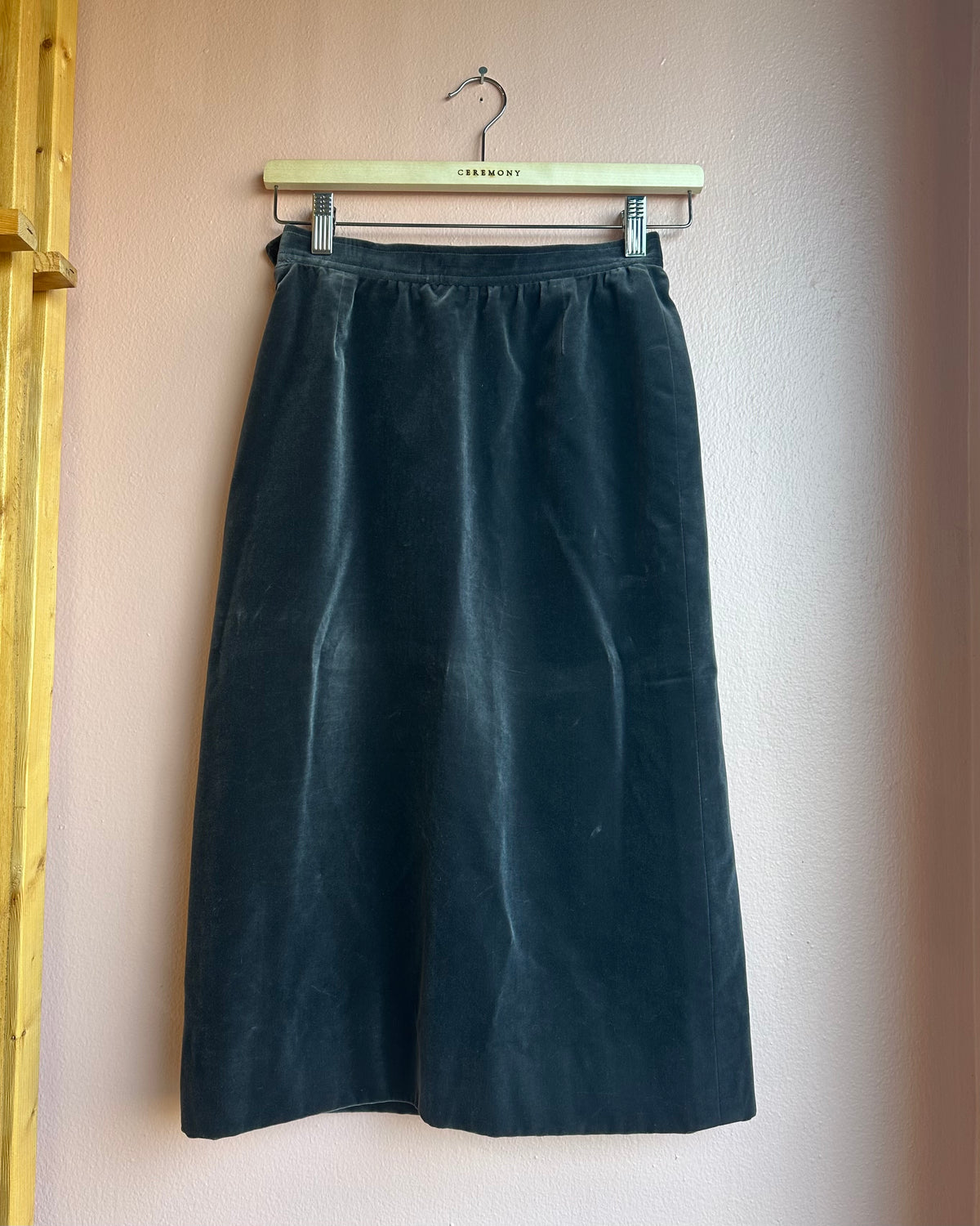 Yves Saint Laurent Rive Gauche Vintage Knee-Length Skirt / Size US6/FR38