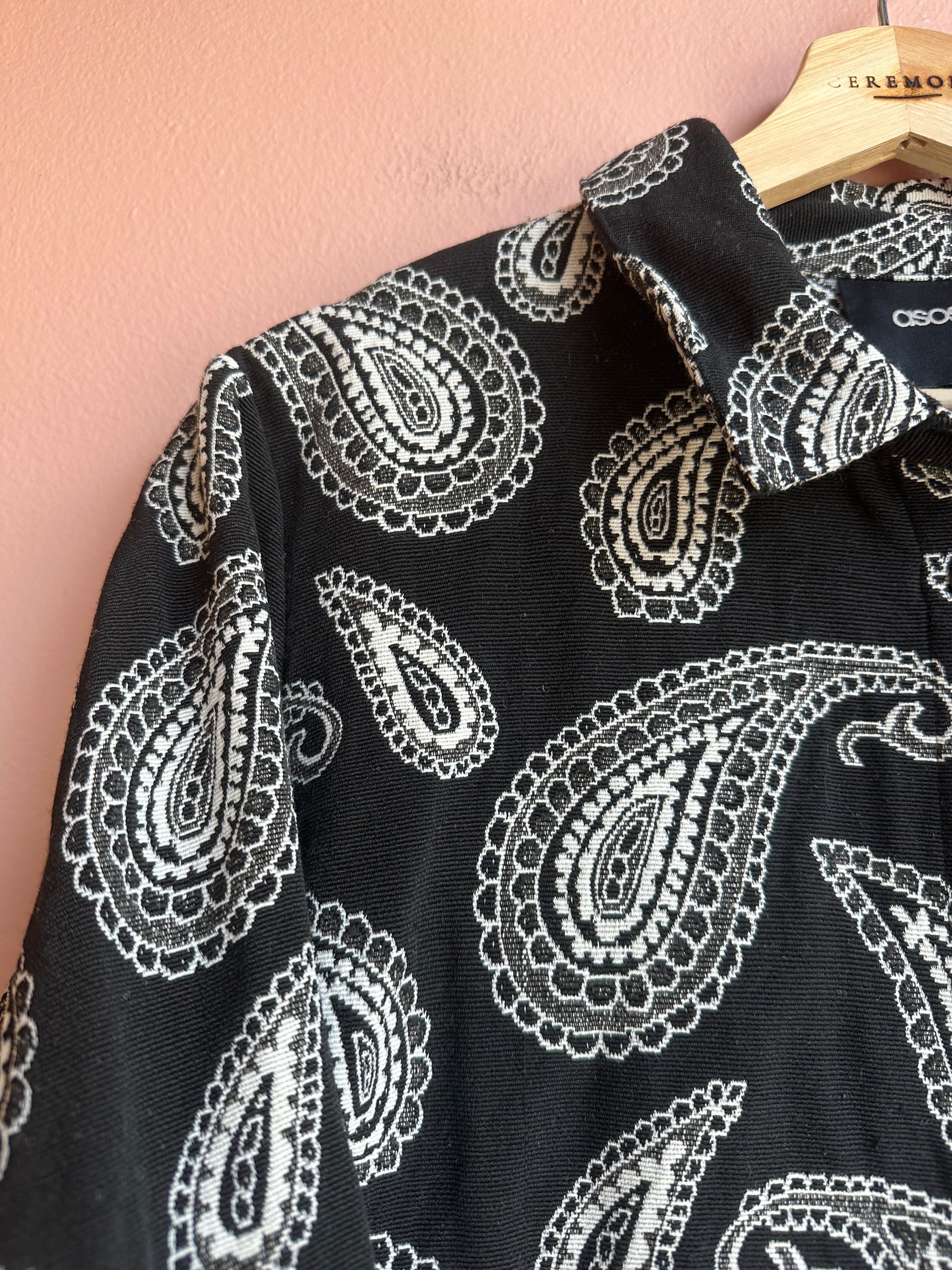 Paisley Denim Dress