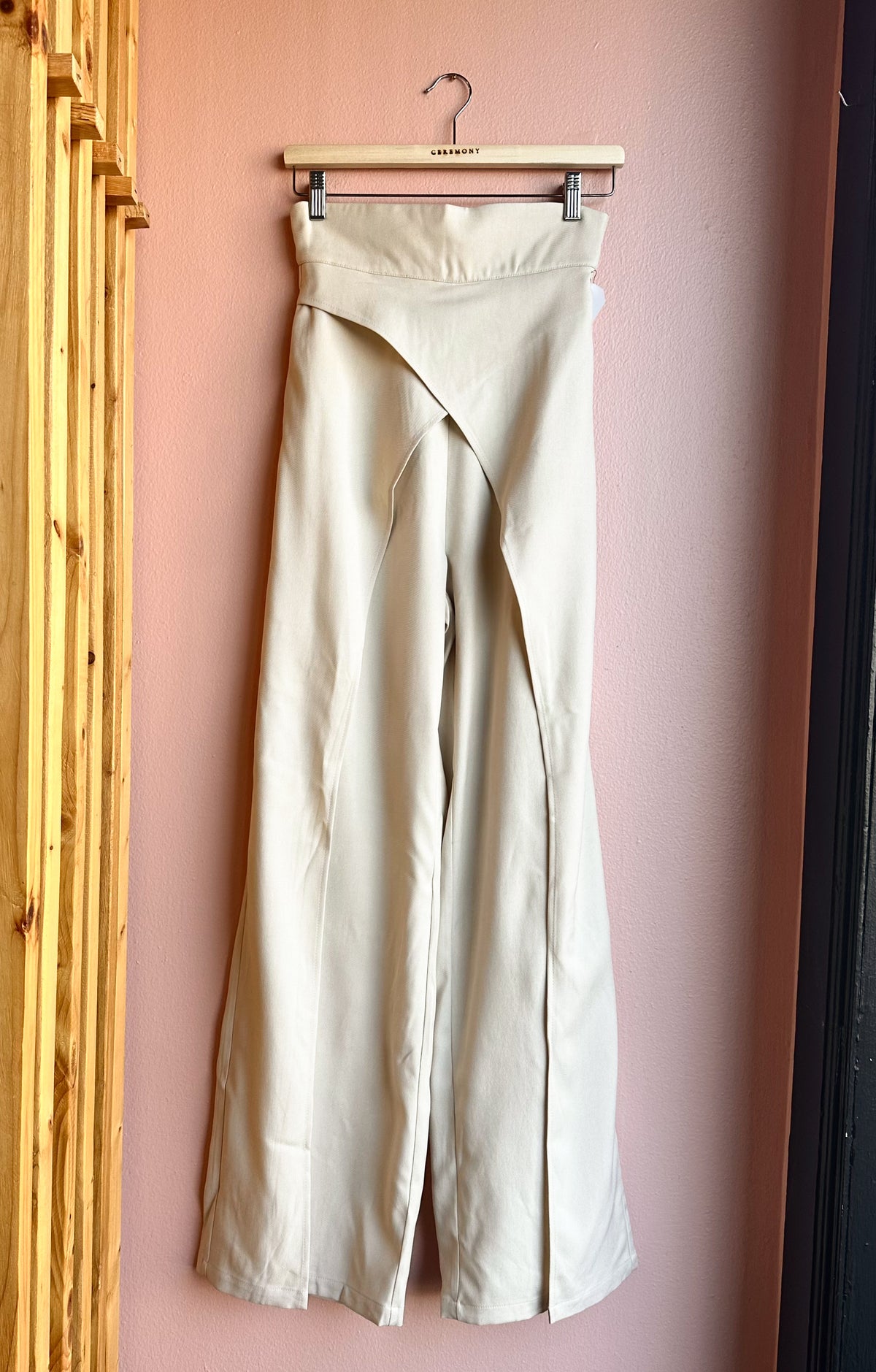 Lysette Back Tie Flyaway Pants
