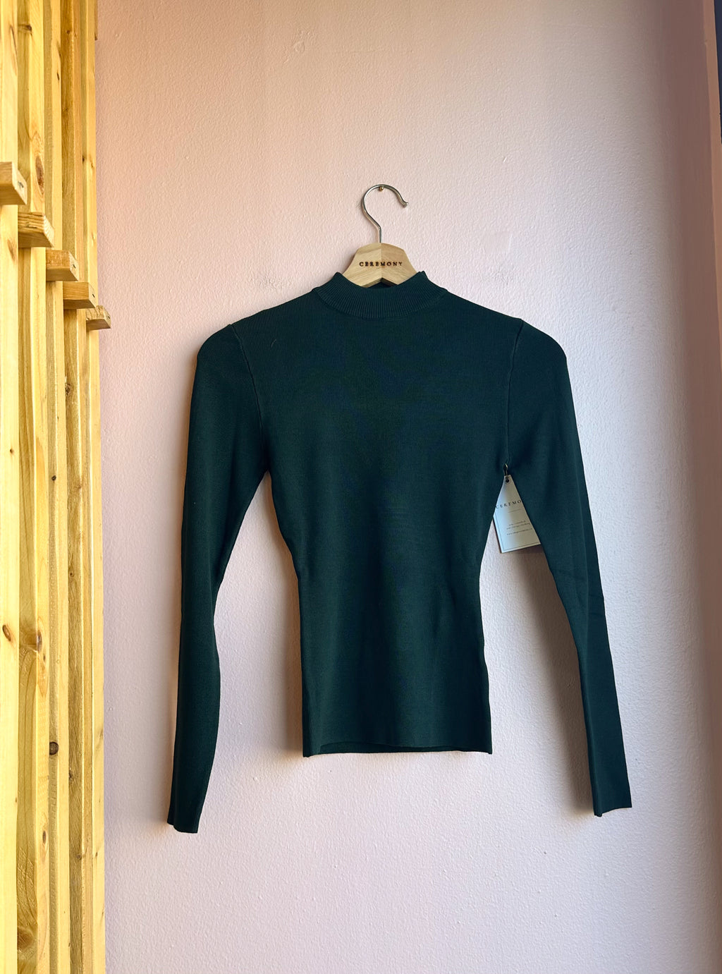Freddy Mock Neck Knit Top