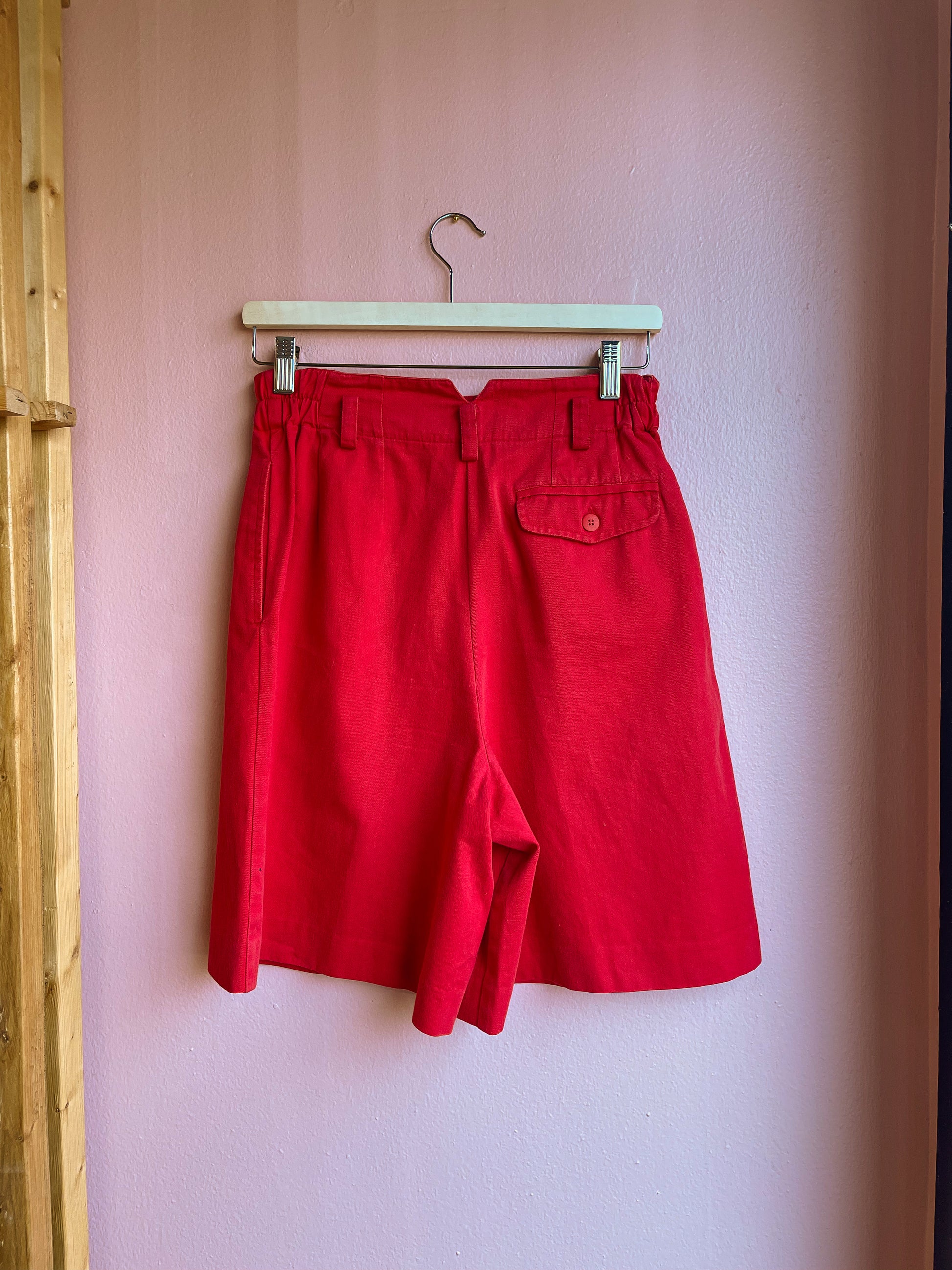 HG Preferred Red Cotton Shorts / Size 4